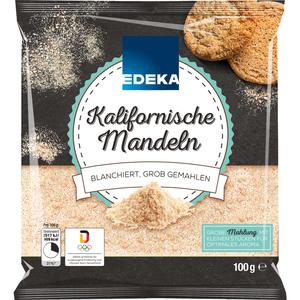 EDEKA Kalifornische Mandeln blanchiert grob gemahlen 100g