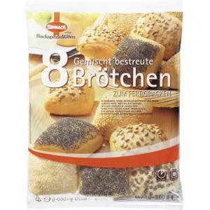 Sinnack Gemischt bestreute Brötchen