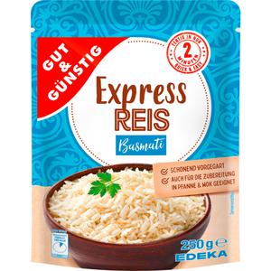 GUT&GÜNSTIG Express Reis Basmati 250g