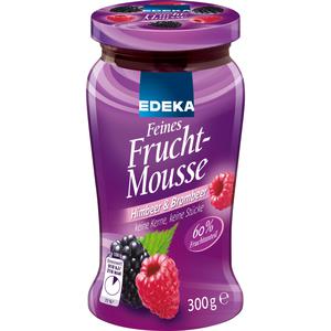 EDEKA feines Fruchtmousse Himbeer & Brombeer 300g