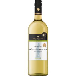 Rheinberg Kellerei Müller Thurgau QbA weiß Rheinhessen trocken 1l