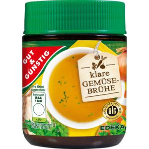 GUT&GÜNSTIG Klare Gemüsebrühe für 7l 140g