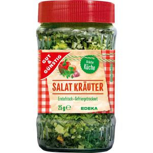 GUT&GÜNSTIG Salatkräuter gefriergetrocknet 25g