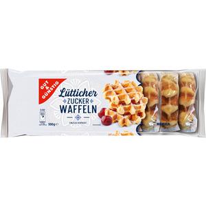 GUT&GÜNSTIG Lütticher Zuckerwaffeln 550g