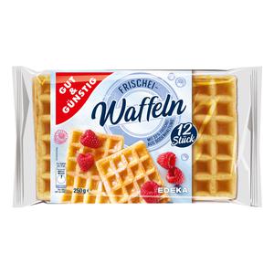 GUT&GÜNSTIG Frischei-Waffeln 12ST 250g