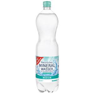 GUT&GÜNSTIG Mineralwasser medium 1,5l DPG