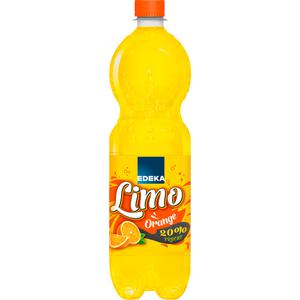 EDEKA Limonade Orange mit 20% Frucht 1l PET DPG