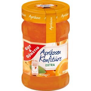 GUT&GÜNSTIG Konfitüre extra Aprikose 450g