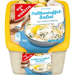 GUT&GÜNSTIG Pellkartoffelsalat mit Creme Fraiche 1kg