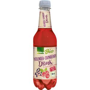 Bio EDEKA Holunder Cranberry Drink 0,5l DPG