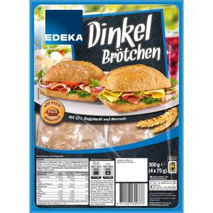 EDEKA Dinkelbrötchen 4ST 300g