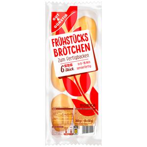 GUT&GÜNSTIG Frühstücks Brötchen 6ST 300g