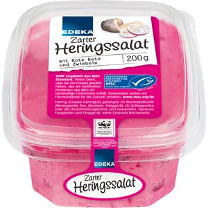 MSC EDEKA Zarter Heringssalat mit Rote Bete 200g