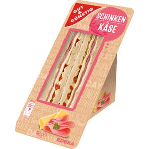 GUT&GÜNSTIG Sandwich Schinken-Käse 185g