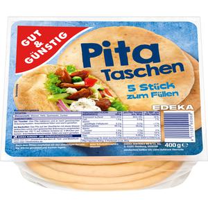 GUT&GÜNSTIG Pita-Taschen 5ST 400g