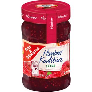 GUT&GÜNSTIG Konfitüre extra Himbeere 450g