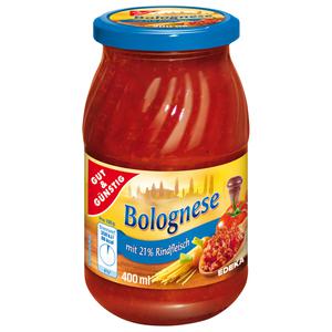 GUT&GÜNSTIG Nudelsauce Bolognese 400ml