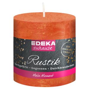 EDEKA zuhause Rustik Stumpe orange 8x7cm