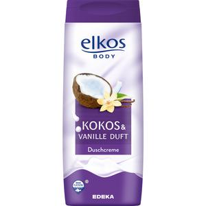 EDEKA elkos Duschcreme Kokos & Vanille 300ml