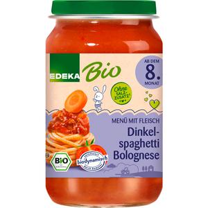 Bio EDEKA Dinkelspaghetti Bolognese ab dem 8.Monat 220g