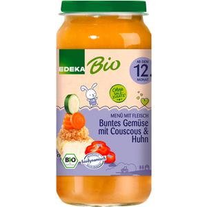 Bio EDEKA Gemüse mit Couscous & Huhn ab dem 12.Monat 250g