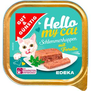 GUT&GÜNSTIG Schlemmerhappen mit Forelle 100g