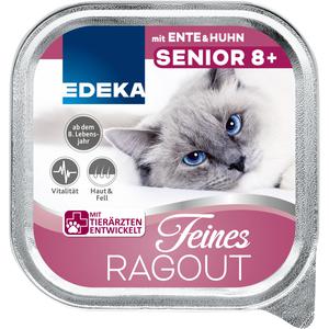 EDEKA Feines Ragout Senior mit Ente&Huhn 100g