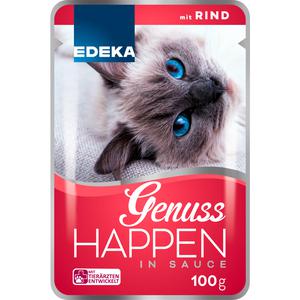 EDEKA Genuss Happen Rind Pouchbeutel 100g