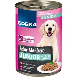 EDEKA Feine Mahlzeit Junior mit Rind+Huhn 400g