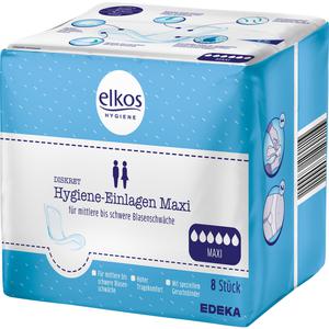 EDEKA elkos Hygiene-Einlagen Maxi 8ST