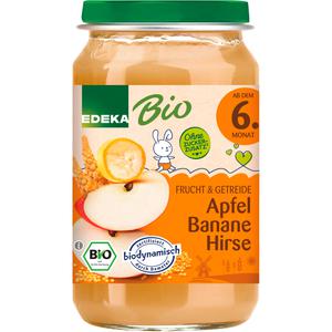 Bio EDEKA Apfel-Banane-Hirse ab dem 6.Monat 190g