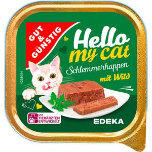 GUT&GÜNSTIG Schlemmerhappen mit Wild 100g