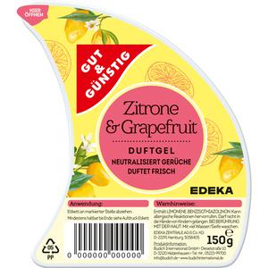 GUT&GÜNSTIG Duftgel Zitrone&Grapefruit 150g