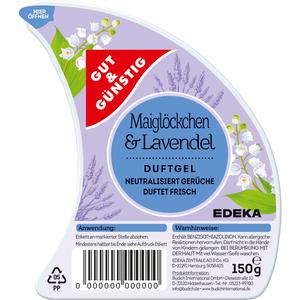 GUT&GÜNSTIG Duftgel Maiglöckchen&Lavendel 150g