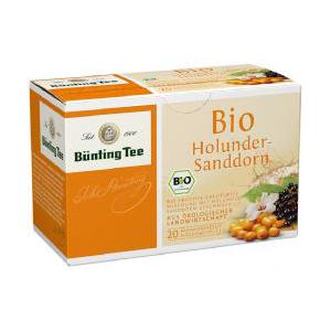 Bünting Tee Bio Holunder Sanddorn