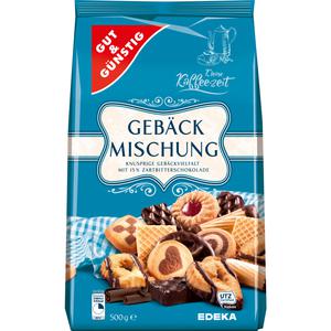 GUT&GÜNSTIG Gebäckmischung mit feinen Waffeln 500g