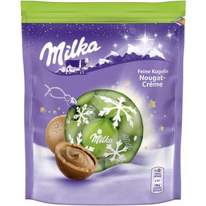 Milka Feine Kugeln Nougat Crème