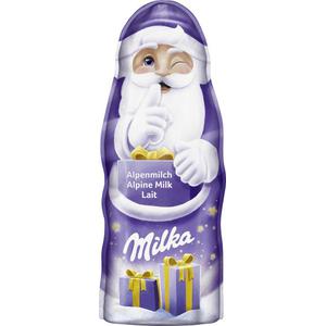 Milka Weihnachtsmann Alpenmilch