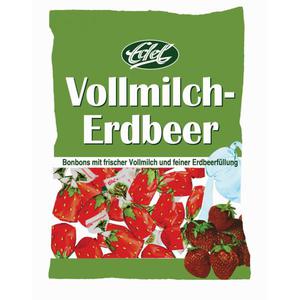 Edel Vollmilch-Erdbeer Bonbons