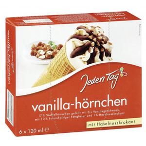 Jeden Tag Vanilla-Hörnchen