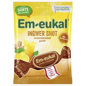 Em-eukal Hustenbonbons Ingwer-Shot mit Kurkuma