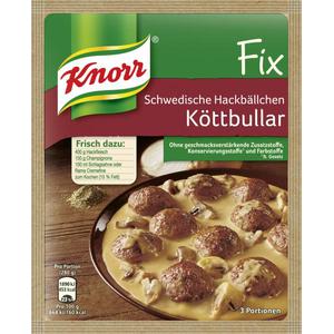 Knorr Fix Schwedische Hackbällchen Köttbullar