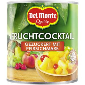 Del Monte Fruchtcocktail mit Pfirsichmark gezuckert