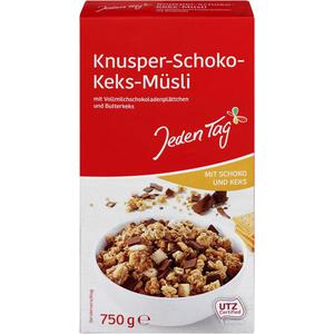 Jeden Tag Knusper Schoko Keks Müsli