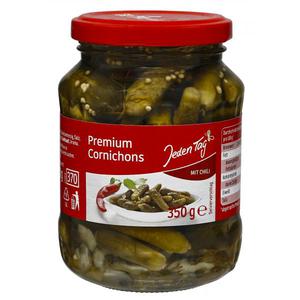 Jeden Tag Premium Cornichons mit Chili