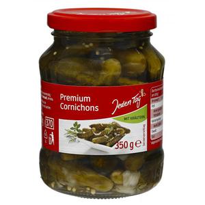 Jeden Tag Premium Cornichons mit Kräutern