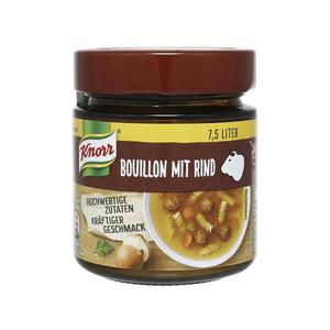 Knorr Bouillon mit Rind