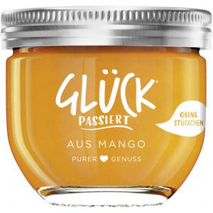 Glück passiert mit Mango