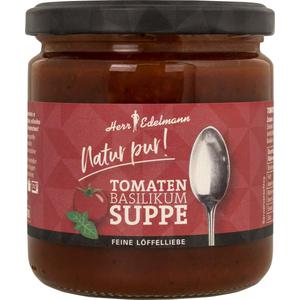 Herr Edelmann Tomaten Basilikum Suppe