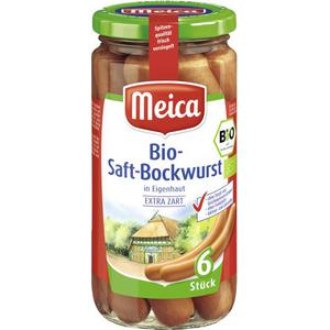 Meica Bio-Saft-Bockwurst